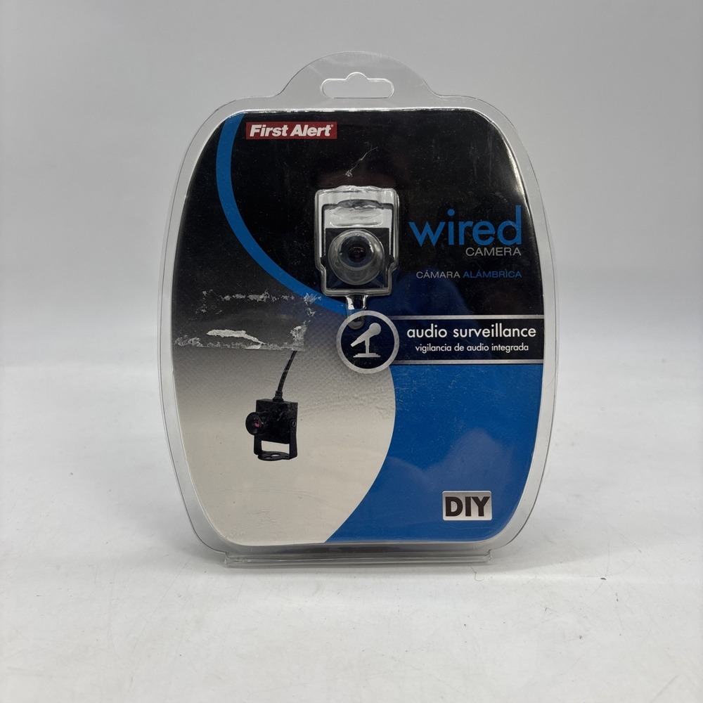 First Alert P-500 Indoor Hard Wired Color Security Camera NEW SEALED